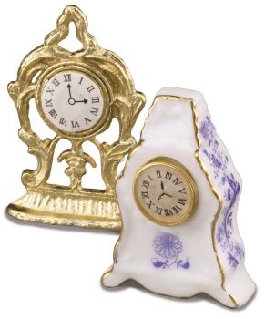 Reutter Miniatur Jugendstil-Uhr